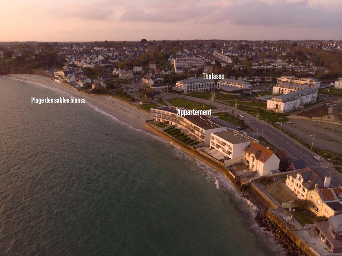L'Iroizh Concarneau: Panoramic Sea View Studio with Beach Access Exterior photo