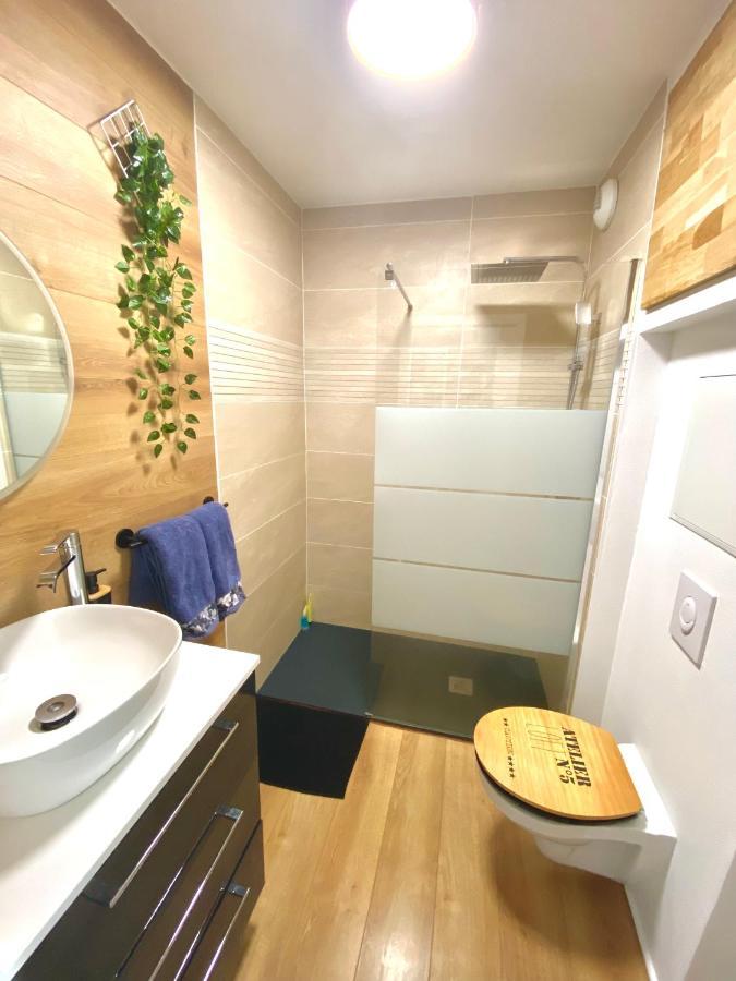 L'Iroizh Concarneau: Panoramic Sea View Studio with Beach Access Exterior photo