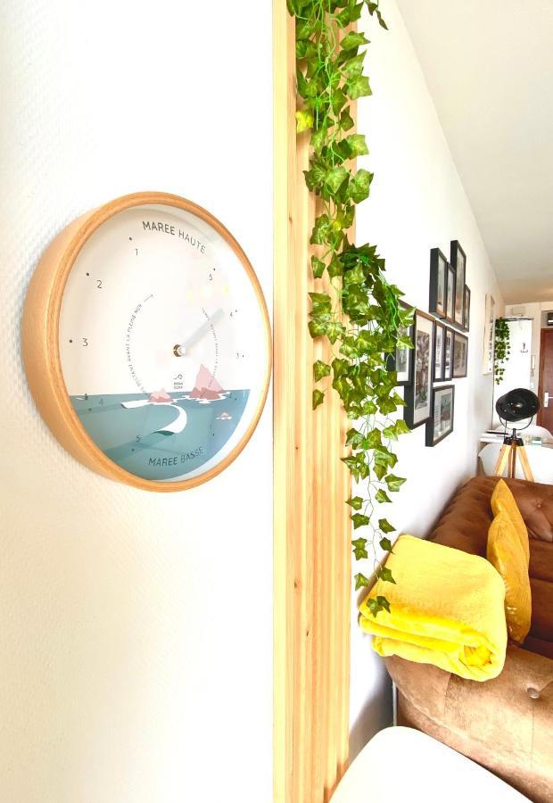 L'Iroizh Concarneau: Panoramic Sea View Studio with Beach Access Exterior photo