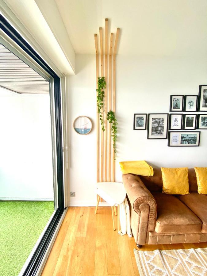 L'Iroizh Concarneau: Panoramic Sea View Studio with Beach Access Exterior photo